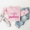 Simply Sage Market Women's Graphic Sweatshirt Little Bit Dramatic Arch - 3 of 3