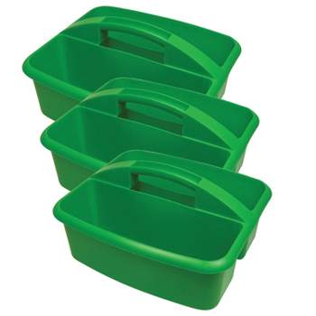Romanoff Large Utility Caddy, Green, Pack of 3
