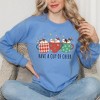 Simply Sage Market Women's Graphic Sweatshirt Have A Cup Of Cheer - 2 of 4
