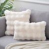Unique Bargains Faux Fur Cozy Luxury Soft Modern Plush Pillowcase 1 Pc - 3 of 4