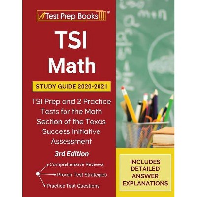 TSI Math Study Guide 2020-2021 - by  Tpb Publishing (Paperback)