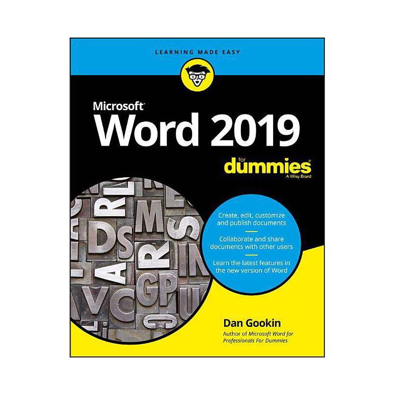 Word 2019 for Dummies - by  Dan Gookin (Paperback), 1 of 2