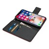 Reiko iPhone X/iPhone XS 3-in-1 Wallet Case in Red - 3 of 4