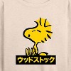 Women's - Peanuts - Woodstock Lightweight French Terry Wide Neck Long Sleeve Shirt - 2 of 4
