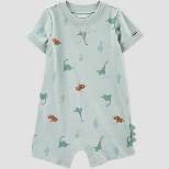 Carter's Just One You® Baby Boys' Dino Romper - Sage Green
