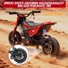 24V Electric Dirt Bike for Teens, Off-Road Motorcycle w/Hydraulic Brakes, Powered Riding On Bike Car for Boys Girls 6-12, Kids Ride On Car - 3 of 4