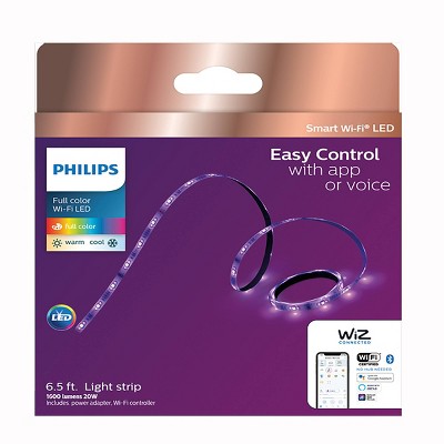 Philips Hue White And Color Ambiance Bluetooth Enabled Lightstrip Base Kit  : Target