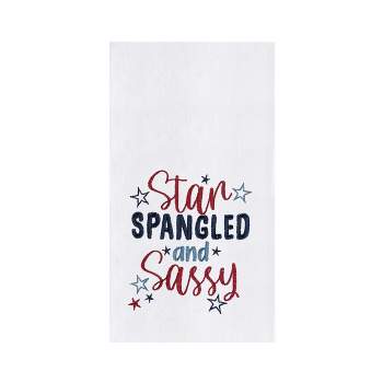 C&F Home Star Spangled And Sassy Fourth of July Kitchen Towel