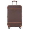 Okak 4-Piece Hardshell Luggage Sets with TSA Lock, Suitcases with Wheels and Cosmetic Case, Lightweight Travel Luggage, 20/24/28IN - 4 of 4