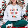 Simply Sage Market Women's Graphic Sweatshirt Merry and Bright Mountains - 2 of 4