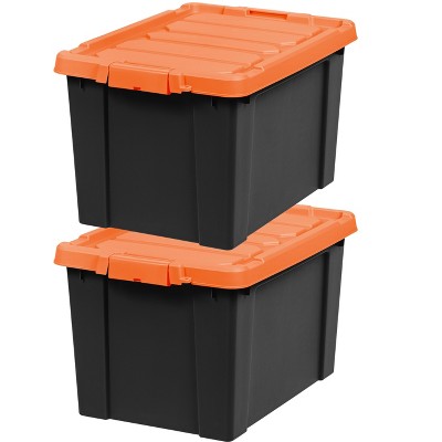 Iris Heavy Duty Plastic Storage Bin With Durable Lid : Target