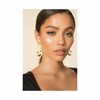 Large Oval Hoop Earrings, Lightweight, Hypoallergenic, Non - Tarnish, 20/30/40mm - 2 of 4