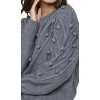 Women's Pom Pom V Style Sweater - &merci - 4 of 4