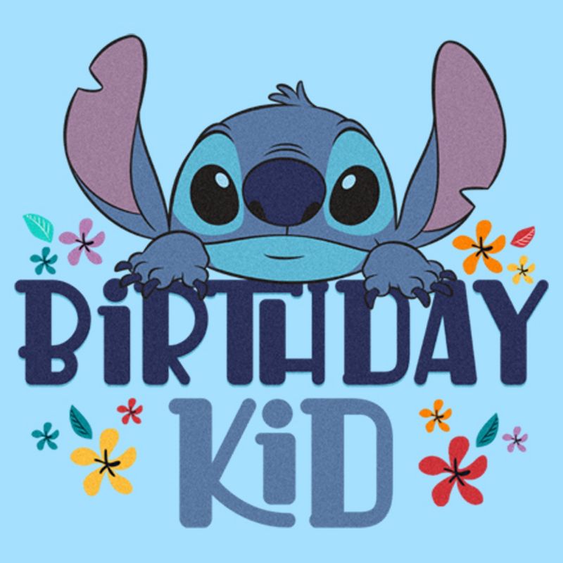 Men's Lilo & Stitch Birthday Kid T-Shirt, 2 of 5
