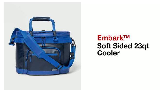 Soft Sided 23qt Cooler - Embark™, 2 of 5, play video