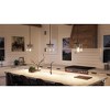 Urban Ambiance Luxury Modern Farmhouse Modern Pendant,  11-7/8"H x 6-1/2"W SQ,  Brushed Nickel Finish, UHP2447 - 2 of 4
