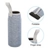 Unique Bargains Neoprene Insulated Water Bottle Sleeves with Finger Strap 2.56"x7.09" 4 Pcs Black Green Blue Gray - 4 of 4
