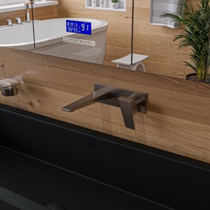 ALFI AB1035 8 Inch Widespread Wall-Mounted Cross Handle Faucet - 1 of 4