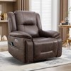 Bestier Massage Lift Recliner Chair with Heat and Vibration, Upholstered Reclining Chair with Cup Holder, Storage Pocket, USB Port for Living Room - 2 of 4