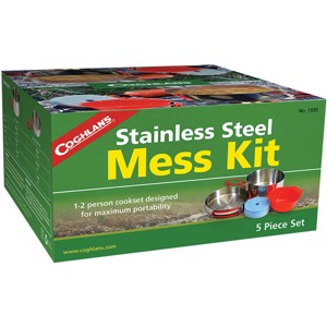 Coghlan's Stainless Steel Outdoor Camping Cooking Mess Kit - 1 of 3