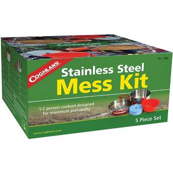 Coghlan's Stainless Steel Outdoor Camping Cooking Mess Kit