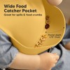 KeaBabies 2-Pack Silicone Bibs For Babies, Food Grade Silicone Baby Bibs for Eating, Feeding, Toddler Bibs, Boys, Girls - 4 of 4