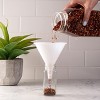 Hutzler Plastic Funnel 3-Piece Set, Includes 4oz, 8oz, and 16 oz Funnels, Perfect for Various Uses Around the Kitchen - 3 of 4