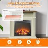 30.28"W Electric Fireplace Remote Control Five Flame Brightness - 2 of 4