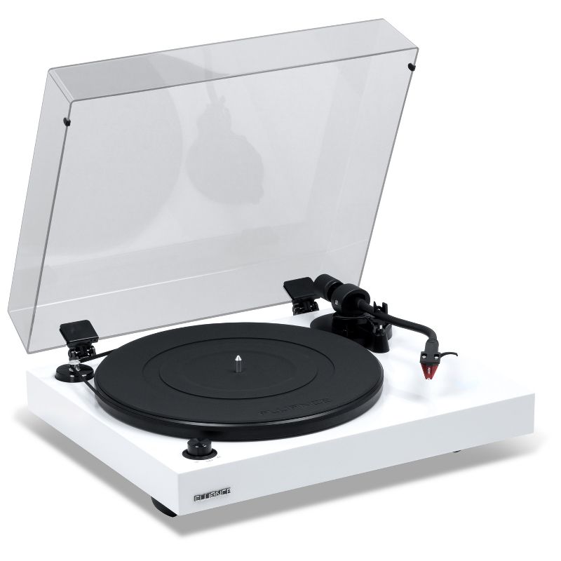 Fluance RT83 Reference High Fidelity Vinyl Turntable Record Player with Ortofon 2M Red Cartridge & Speed Control Motor, 1 of 10