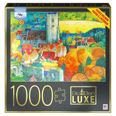 Milton Bradley Big Ben Luxe: A View from Corfe Castle Dorset Jigsaw Puzzle - 1000pc