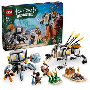 LEGO Horizon Adventures Aloy & Varl vs. Shell-Walker & Sawtooth Gaming Toy 77037 - 1 of 4