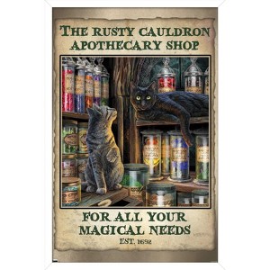 Trends International Lisa Parker - Apothecary Shop Framed Wall Poster Prints - 1 of 4