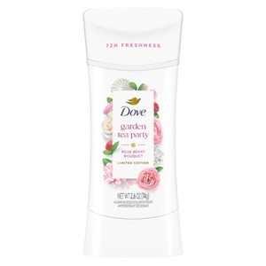 Dove Beauty Rose Berry Bouquet Antiperspirant and Deodorant - Garden Tea Party - Advanced Care - Limited Edition - 2.6oz - 1 of 4