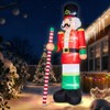 Karl Home 12FT Lighted Giant Soldier Christmas Inflatable Decoration - 3 of 4