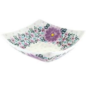 Blue Rose Polish Pottery 161 Vena Square Serving Dish - 1 of 1