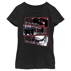 Girl's Star Wars: Visions Anime Panels T-Shirt - 1 of 4