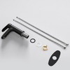 PAGED Bathroom Faucet Single Handle Bathroom Sink Faucet with Deck For 1 or 3 Holes, Faucet for Bathroom - 2 of 4