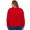 Alfred Dunner Women's Cable Chenille Pullover Sweater - 2 of 4