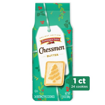 Pepperidge Farm Chessmen Butter Cookies 7.25oz Target