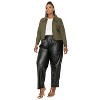 L I V D Women's Erica Shearling Crop Jacket - 2 of 3
