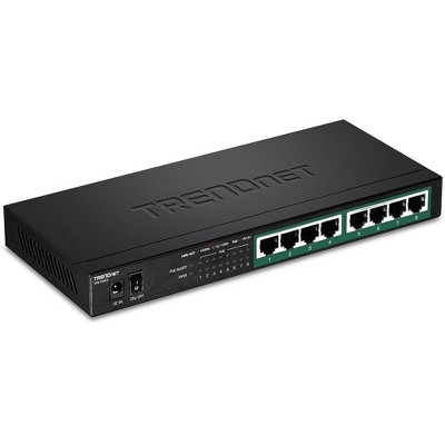 TRENDnet 8-Port Gigabit PoE+ Switch 65W Switch TPETG83