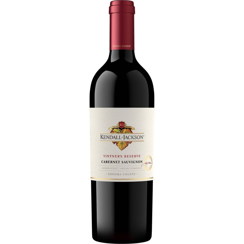 Kendall-Jackson Vintner&#39;s Reserve Cabernet Sauvignon Red Wine - 750ml Bottle, 1 of 10