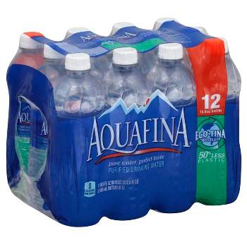 Aquafina Purified Water 20 fl oz Bottles – 24 Pack -  by  Liquor Squared