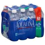 Aquafina Purified Water - 12pk/16.9 fl oz Bottles