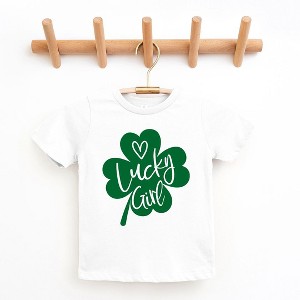 The Juniper Shop One Lucky Girl Heart Youth Short Sleeve Tee - 1 of 2