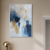 Art Remedy Morning Dew Blue Abstract Wall Art Framed - 2 of 4