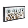 Stupell Industries Mixed Transparent Flowers, 31" x 14" - 3 of 4