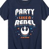 Boys' - Star Wars - Party Like A Rebel Short Sleeve Graphic T-Shirt - 2 of 4