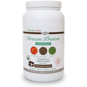 Greens First Dream Protein Plant Based – USDA Organic Dietary Supplement – Vegan Protein Powder – Nutritional Supplement – 30 Servings - 1 of 4