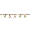 Guili Adorable 14K Gold Plated Toddler/Kids Bracelet with Dangling Heart Charm – A Sweet and Stylish Accessory for Little Ones - 2 of 3